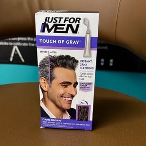 Touch of Gray Hair Color, Dark Brown